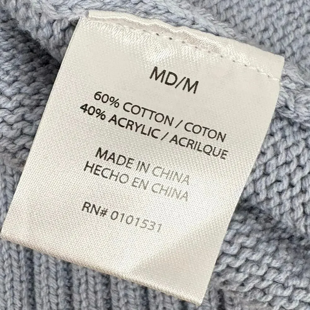 Mighty Fine Blue Lobster Sweater Sz S, M, L, Crewneck Coastal Cotton Blend NWT - Picture 11 of 11